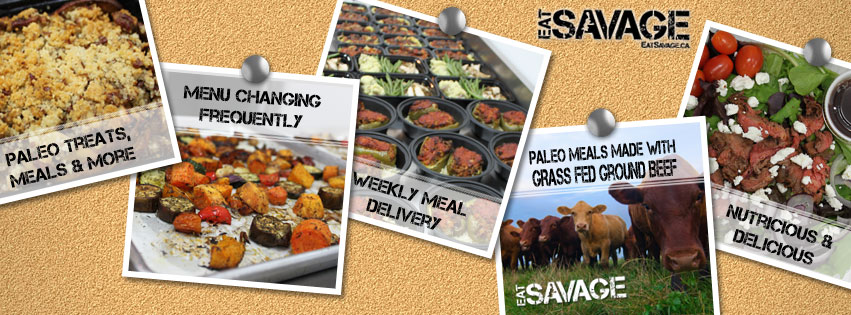 Eat Savage - Paleo Meal Delivery in Toronto.  Offering Zone, Primal, Paleo, Gluten Free Meals delivery in Toronto Durham Region and the GTA including Oshawa, Whitby, Newmarket and Toronto.